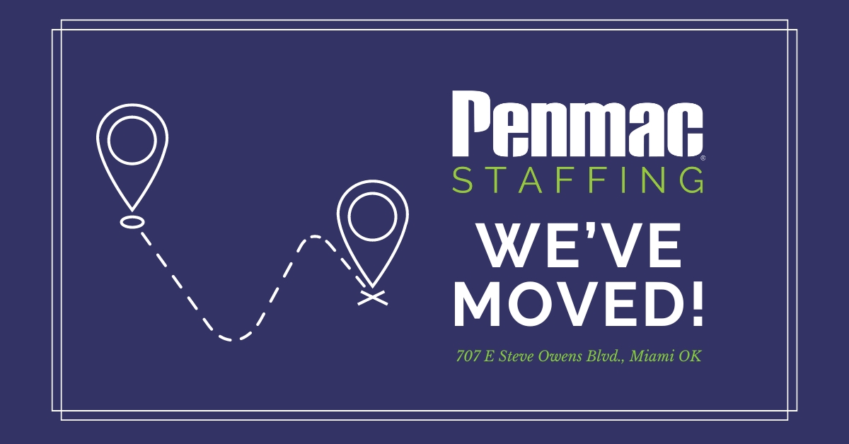 Penmac Branch in Miami, OK Moves to New Location